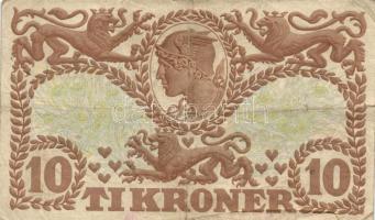 Dánia 1943. 10K "T" + 1947. 10K "H" T:III,III-(sarokhiány)
Denmark 1943. 10 Kron...