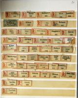 46 db magyar ragjegy a krajcáros időszakból