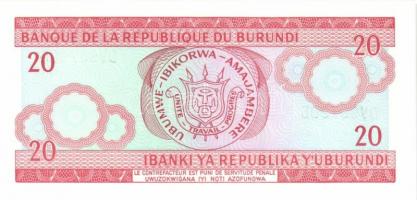 Burundi 1997-2007. 8db modern bankjegy T:I
Burundi 1997-2007. eight modern banknotes C:Unc