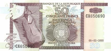 Burundi 1997-2007. 8db modern bankjegy T:I
Burundi 1997-2007. eight modern banknotes C:Unc