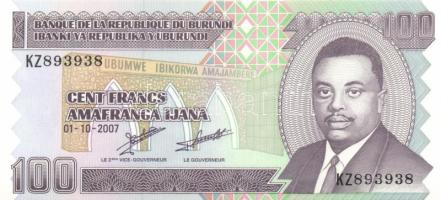 Burundi 1997-2007. 8db modern bankjegy T:I
Burundi 1997-2007. eight modern banknotes C:Unc