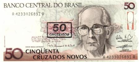 Brazília 9db klf modern bankjegy T:I Brazil 9 different modern banknotes C:Unc