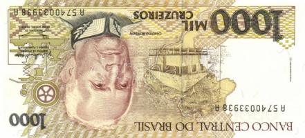 Brazília 9db klf modern bankjegy T:I
Brazil 9 different modern banknotes C:Unc