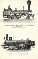 Magyar Központi Vasút ´Nádor´ 1-B, Osztrák-Magyar állv. ´Amerika´ 2-B IIq