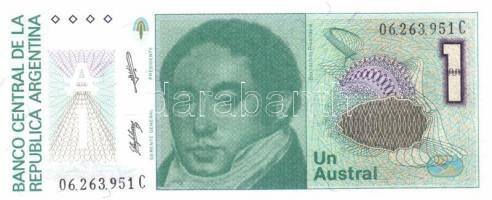 Argentina 6db klf modern bankjegy T:I