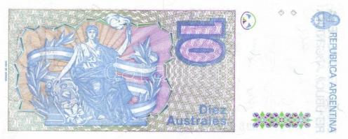 Argentina 6db klf modern bankjegy T:I