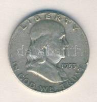 USA 1953. 1/2$ Ag "Franklin" T:3
USA 1953. 1/2 Dollar Ag "Franklin" T:F