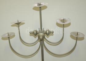 5 ágú fém gyertyatartó 46cm magas
