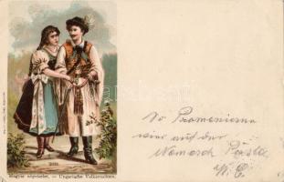 Ungarische Volkstrachten (EB) C Litho