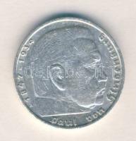 Német 3. Birodalom 1938A 5M Ag "Hindenburg" T:3
German Third Reich 1938A 5 Marks Ag "...