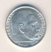 Német 3. Birodalom 1939B 2M Ag "Hindenburg" T:2
German Third Reich 1939B 2 Marks Ag "...