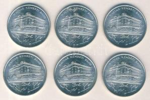 1993. 200Ft Ag "MNB" (6x) T:2