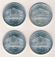 1993. 200Ft Ag "MNB" (4x) T:2