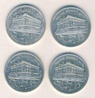 1992. 200Ft Ag "MNB" (4x) T:2