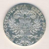 Ausztria 1780SF Tallér Ag "Mária Terézia" utánveret dísztokban T:2+ Austria 1780SF Thaler Ag "Maria Theresia" restrike in case C:XF+