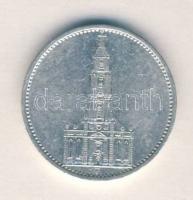 Német 3. Birodalom 1934F 5M Ag "Garnisonkirche" T:3
German Third Reich 1934F 5 Marks Ag &q...