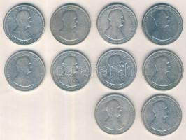 1930. 5P Ag "Horthy jobbra" (10x) T:3