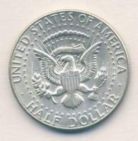 USA 1969D. 1/2$ Ag "Kennedy" T:2- USA 1969D. 1/2 Dollar Ag "Kennedy" C:VF