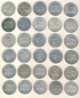1992-94. 200Ft Ag "MNB" és "Deák" (30x) T:2,2-