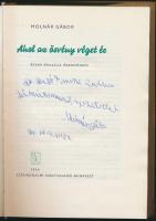 Molnár Gábor: Ahol az ösvény véget ér. Dedikált! Bp. 1964. Szépirodalmi könyvkiadó. Szakadt papírborítóban