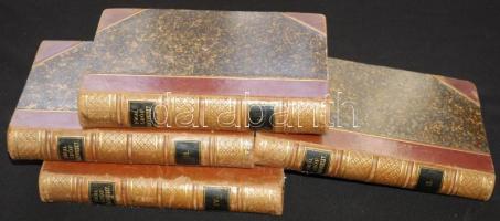 Gróf Benyovszky Móricz életrajza, saját emlékiratai és útleírásai. I-IV. kötet.  Fordította Jókai Mór. Bp., 1888. Ráth Mór. Képekkel, térképekkel, autographokkal. Aranyozott félbőr kötésben, aranyozott lapszélekkel.