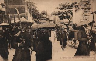 Hanoi Buddhist procession