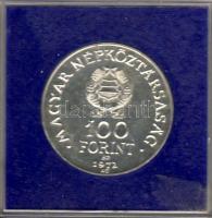 1972. "Budapest" 100Ft ezüst eredeti plasztiktokban T:BU