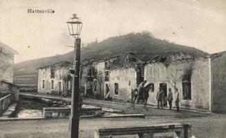 Hattonville war damaged