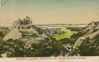 Solymos castle, Máriaradna