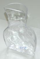 Fél boros üveg peremhibával 20cm magas