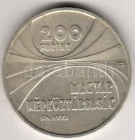 1975. "Magyar Tudományos Akadémia" 200Ft ezüst T:BU