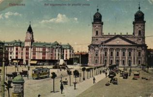 Debrecen Református Nagytemplom és püspöki palota, villamos (b)