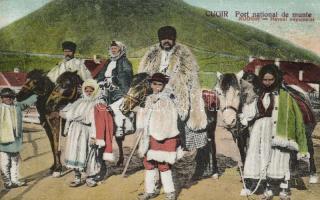 Havasi népviselet, Kudzsir, folklore