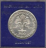 1978. "Első magyar aranyforint" 200Ft ezüst, tokban T:BU