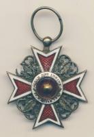 Románia 1881-1932. Román Korona-rend kiskeresztje T:hibás, javított 
Romania Order of the Crown of R...