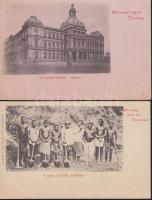 Dél-Afrika 2 db megíratlan, századfordulós képeslap (Pretoria és Transvaal)