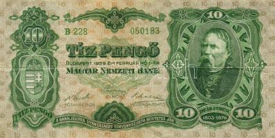 1929. 10P T:II/III