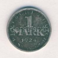 Német Birodalom/Weimari Köztársaság 1924A 1M Ag T:3 Weimar Republic 1924A 1 Mark Ag C:F