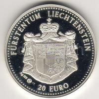 Liechtenstein 1996. 20Euro T:PP ezüst