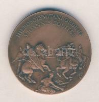 DN. "Johannita rend - 1241. Muhi" Br emlékérem T:2+