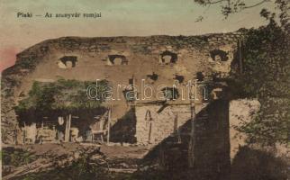 Piski Aranyvár, castle ruins (Rb)