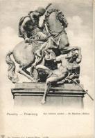 Pozsony St Marton statue