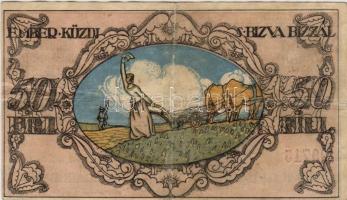 1918. Sopron 50f T:II/III