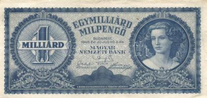 1946. 1.000.000.000MP (13x) T:II,II-,III