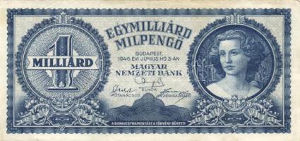 1946. 1.000.000.000MP (13x) T:II,II-,III