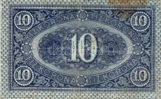 1919. 10K I.kiadás "Frigiai sapka" T:III foltos