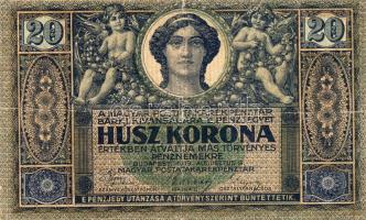 1919. 20K II.kiadás T:III/IV