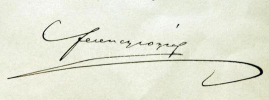 1881 Magyar nyelvű kinevezési okirat és adománylevél Néger Ágoston részére kerci címzetes apátnak Fe...