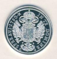 Magyar tallérok utánveretben "Lotharingiai Ferenc tallérja 1753." Ag (0,999) 20g T:PP Tanúsítvánnyal, csak 2000db!