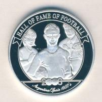 Uganda 2006. 2000Sh Ag "Futball hírességei - Argentína/Spanyolország 1950-es évek" T:PP Ta...